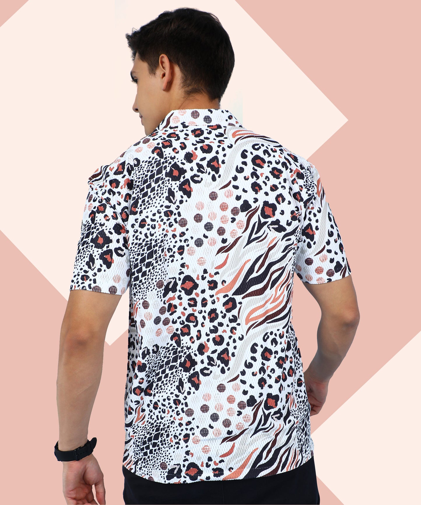 Digital Soft Shear Half Sleeve Shirt