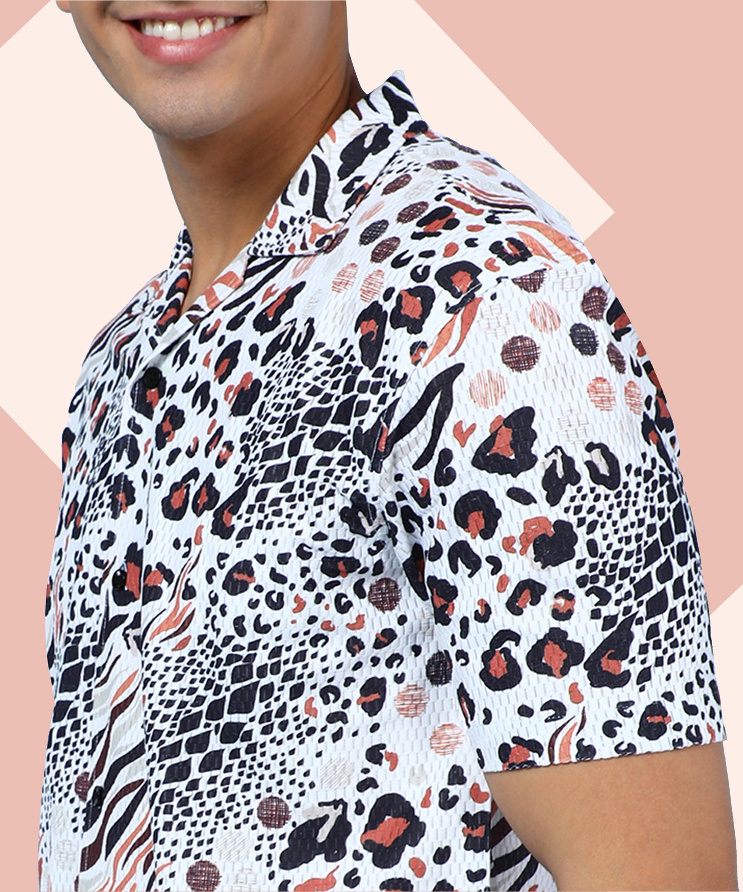 Digital Soft Shear Half Sleeve Shirt