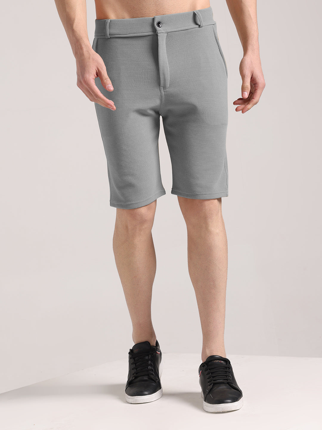 Men's Window Grey Outer Mesh Shorts