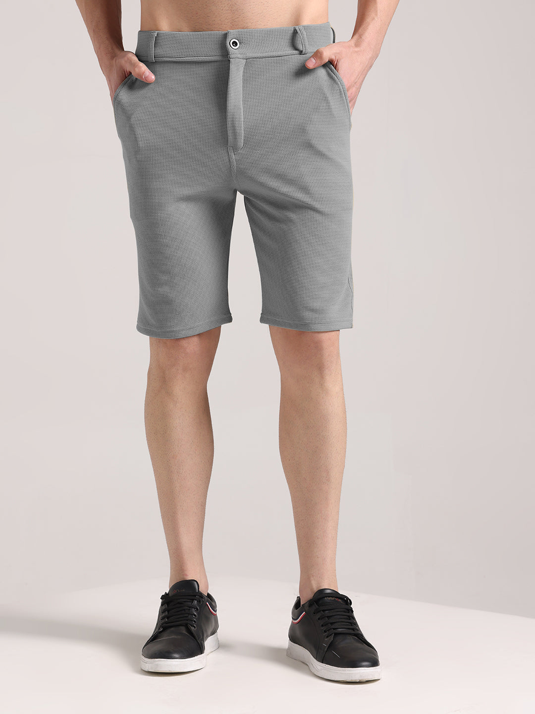 Men's Window Grey Outer Mesh Shorts