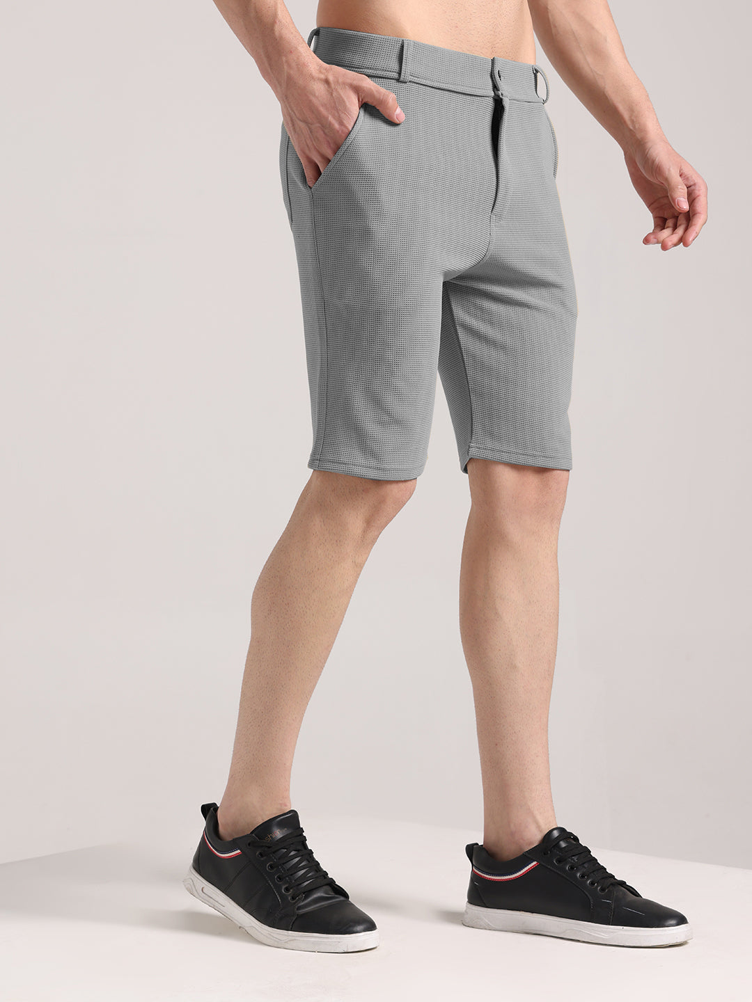 Men's Window Grey Outer Mesh Shorts