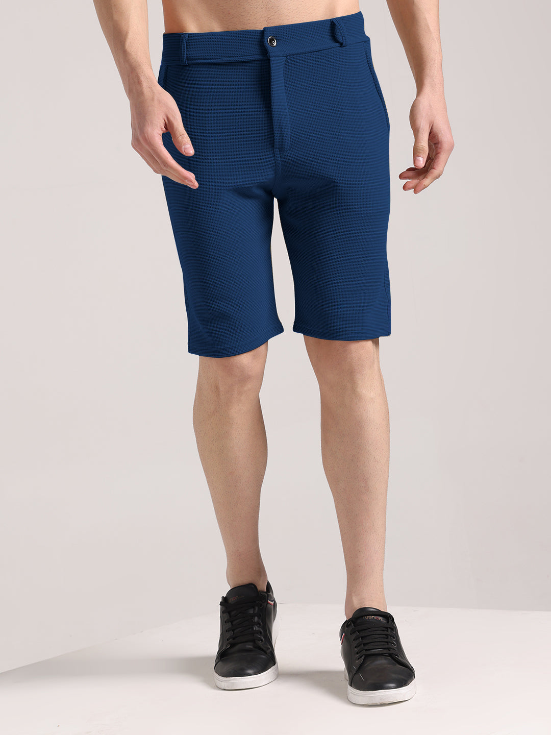 Men's Royal Blue Outer Mesh Shorts