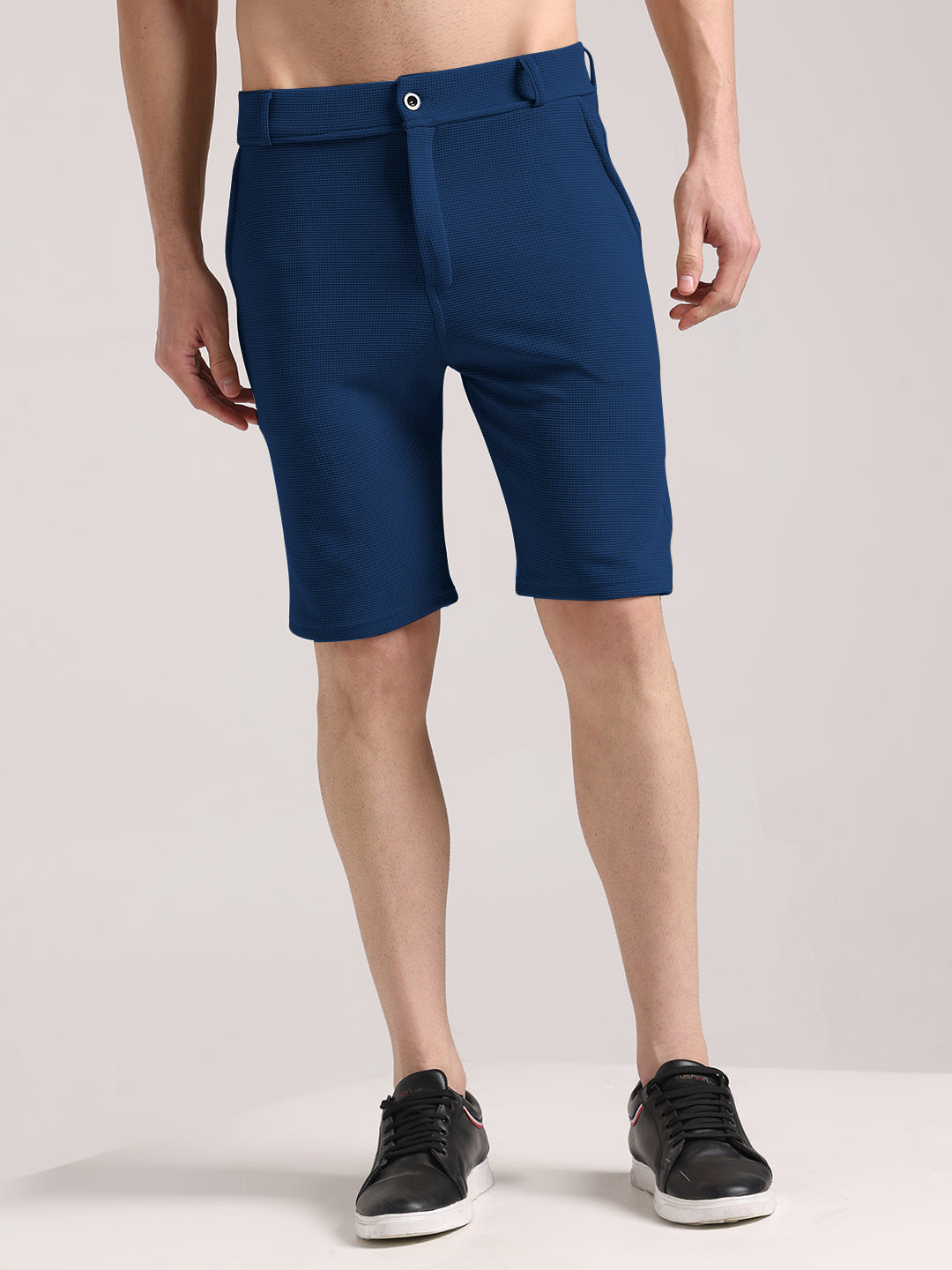 Men's Royal Blue Outer Mesh Shorts