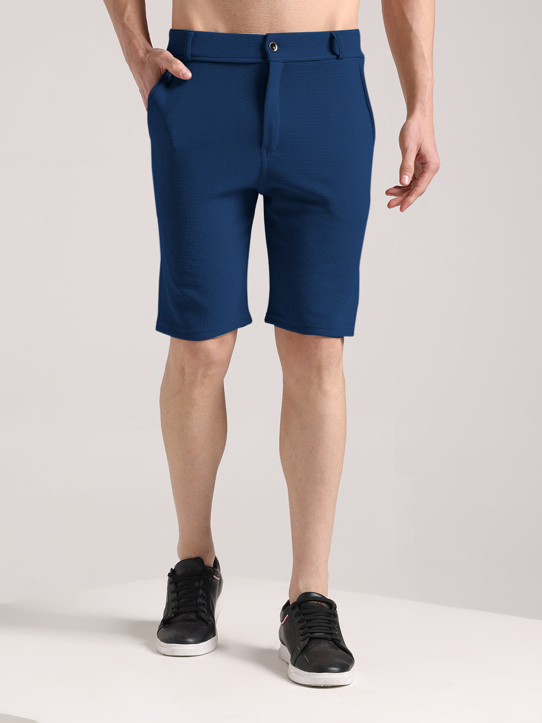 Men's Royal Blue Outer Mesh Shorts