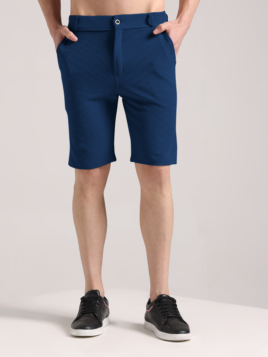 Men's Royal Blue Outer Mesh Shorts