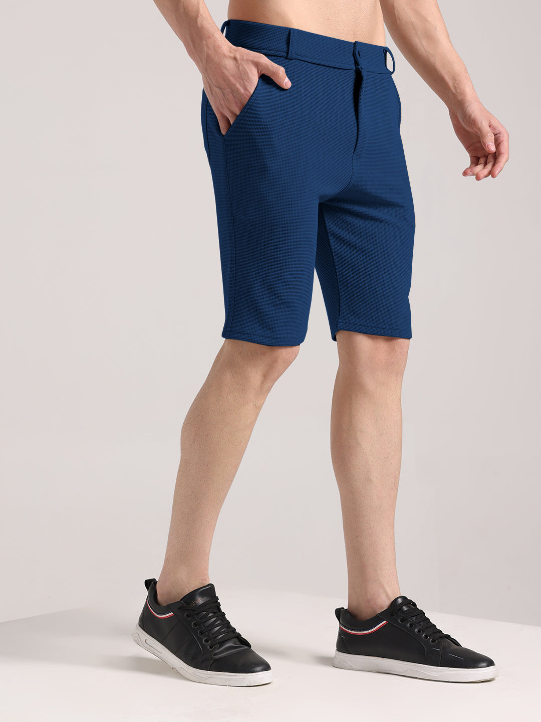 Men's Royal Blue Outer Mesh Shorts
