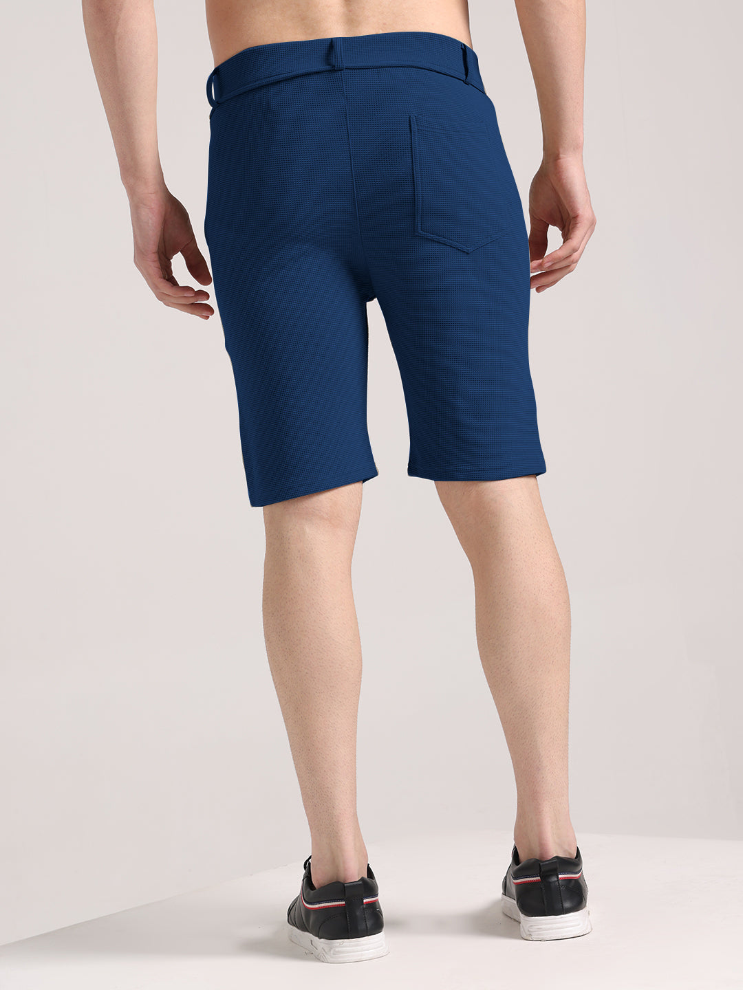 Men's Royal Blue Outer Mesh Shorts