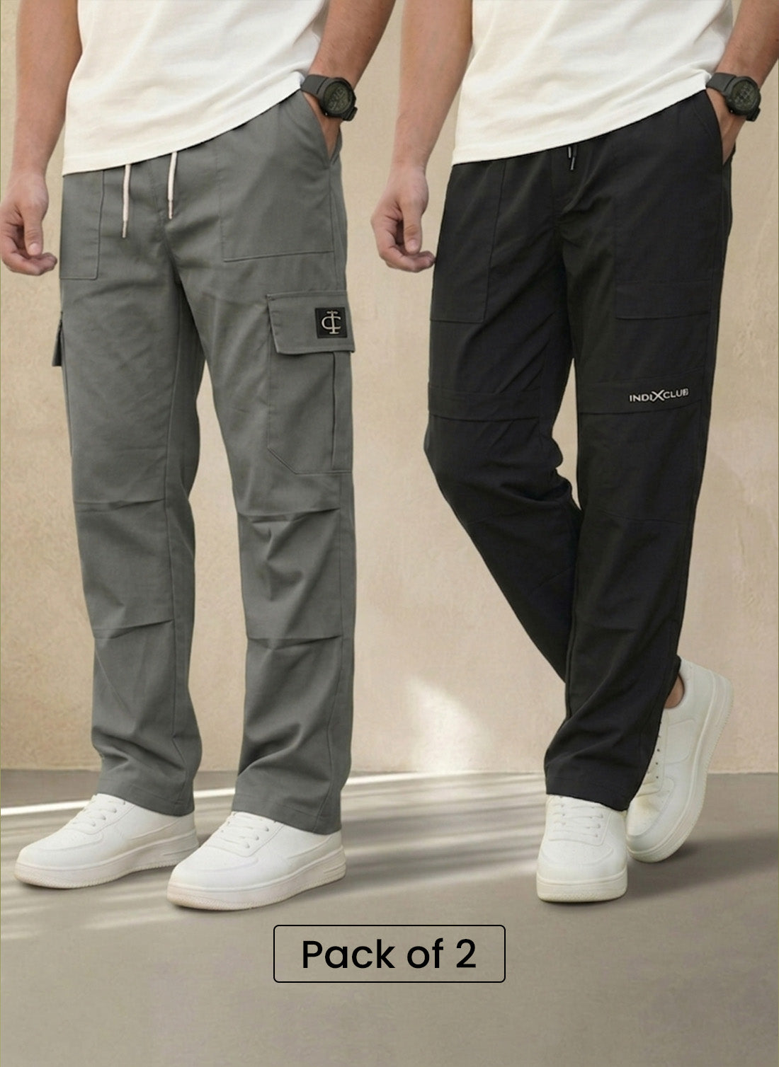 Pick Any 2 Cargo Pants Combo