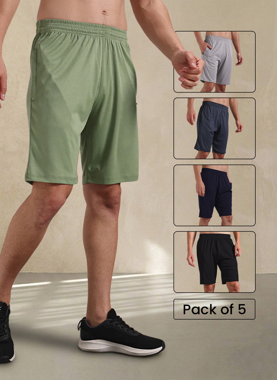 Pick any 5 Dri-Fit Shorts Combo