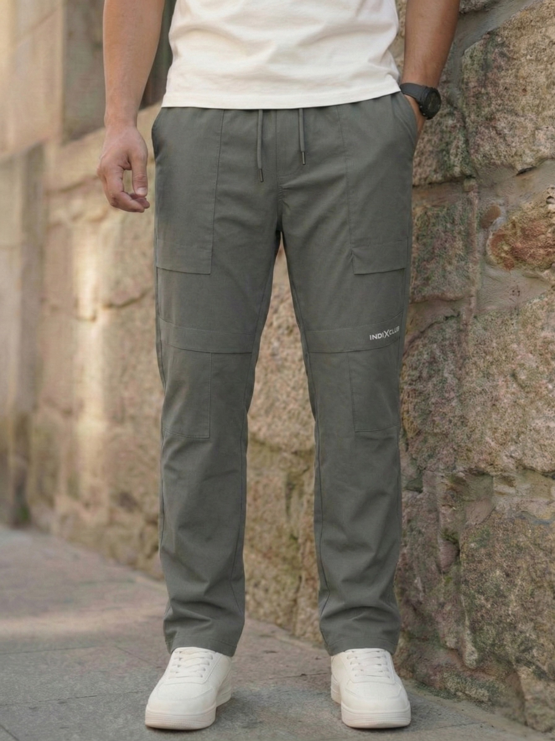 Men’s Granite Grey Urban Tech Cargo Pants