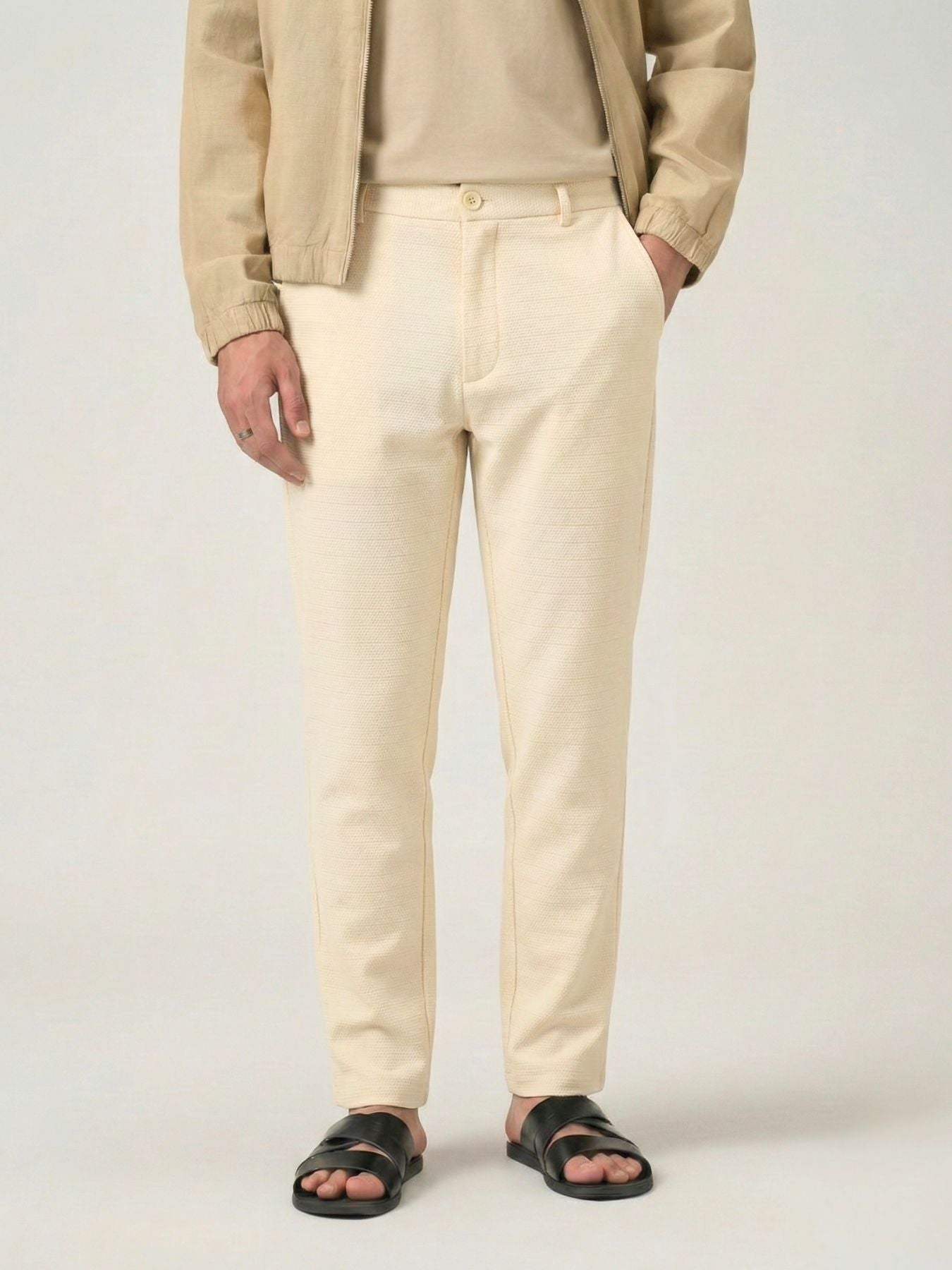 Pick Any 3  Checks Soft Lycra Trousers Combo