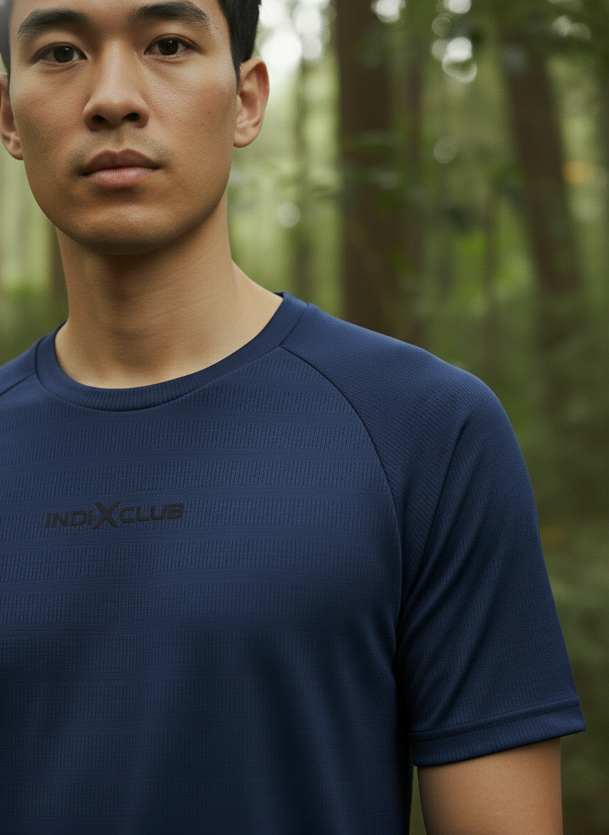 Men’s Navy Blue Performance Raglan Training Tee