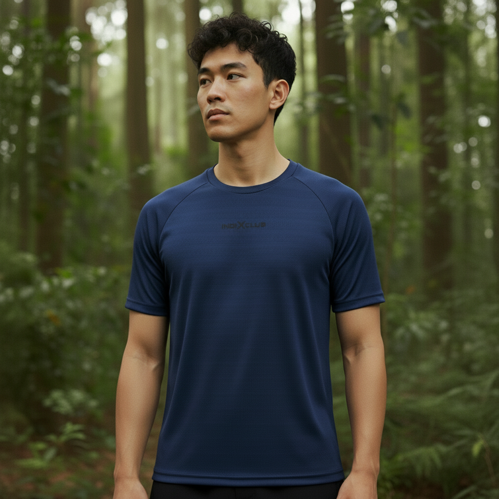 Men’s Navy Blue Performance Raglan Training Tee