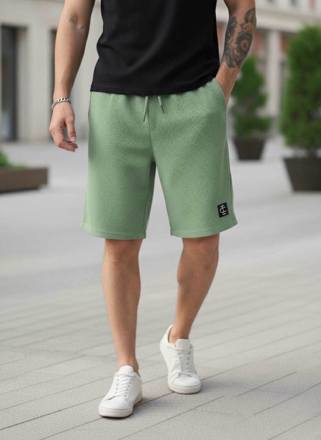 Men's Pista Premium Waffle Knit Shorts