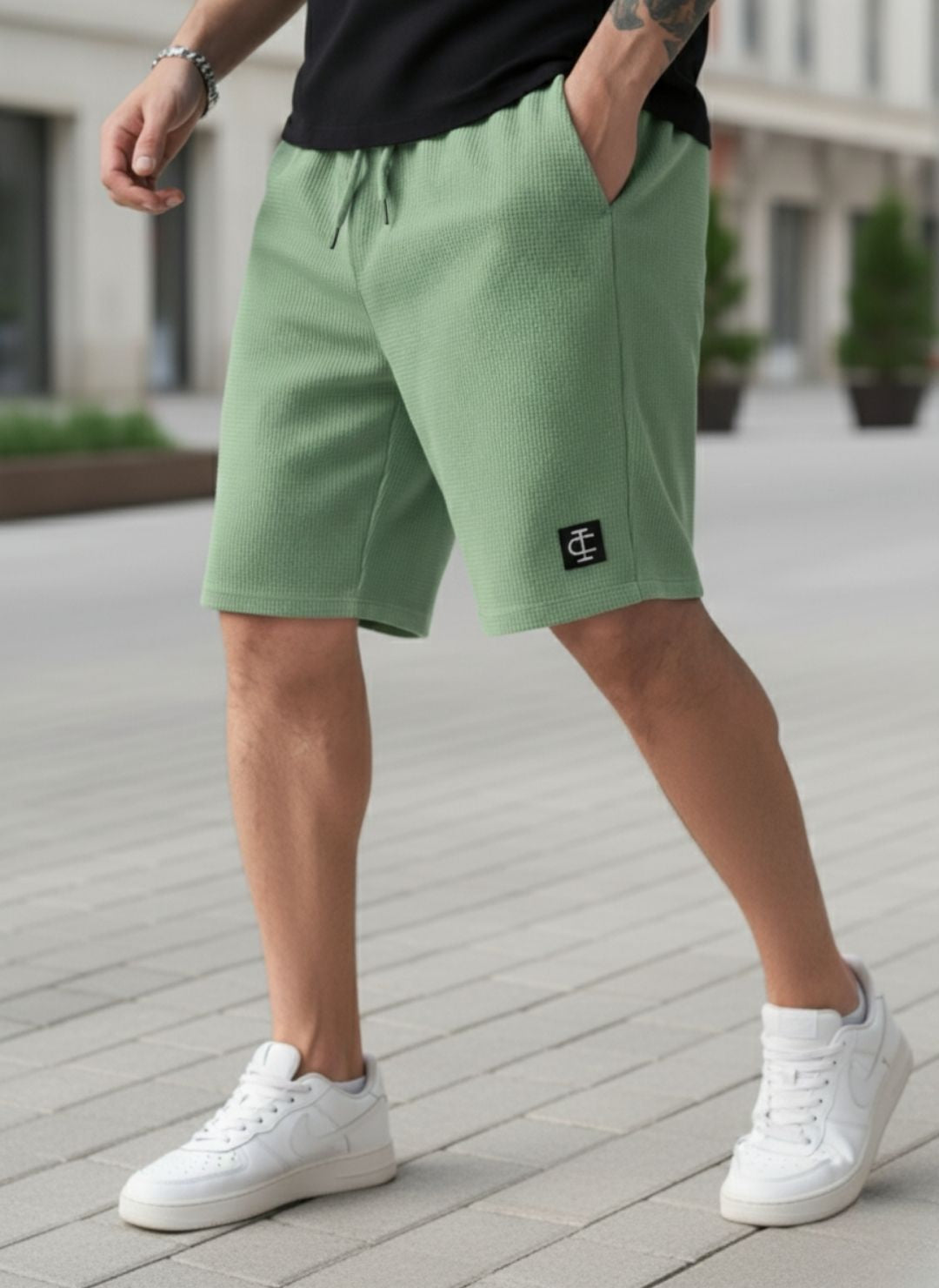 Men's Pista Premium Waffle Knit Shorts