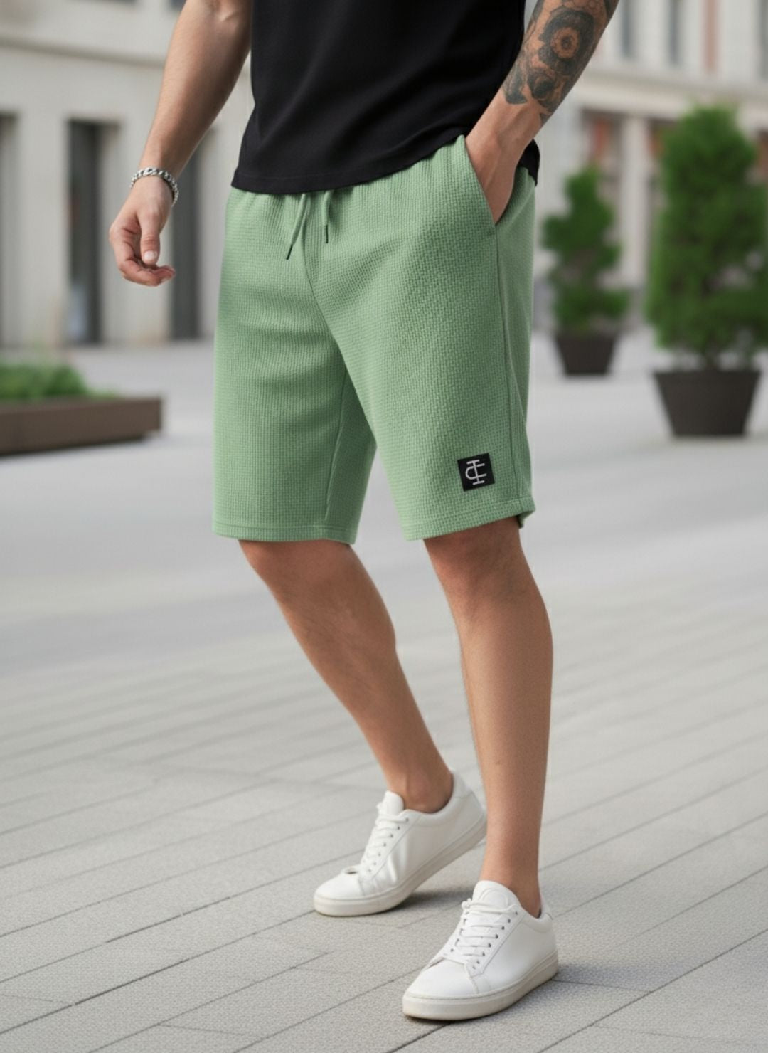 Men's Pista Premium Waffle Knit Shorts