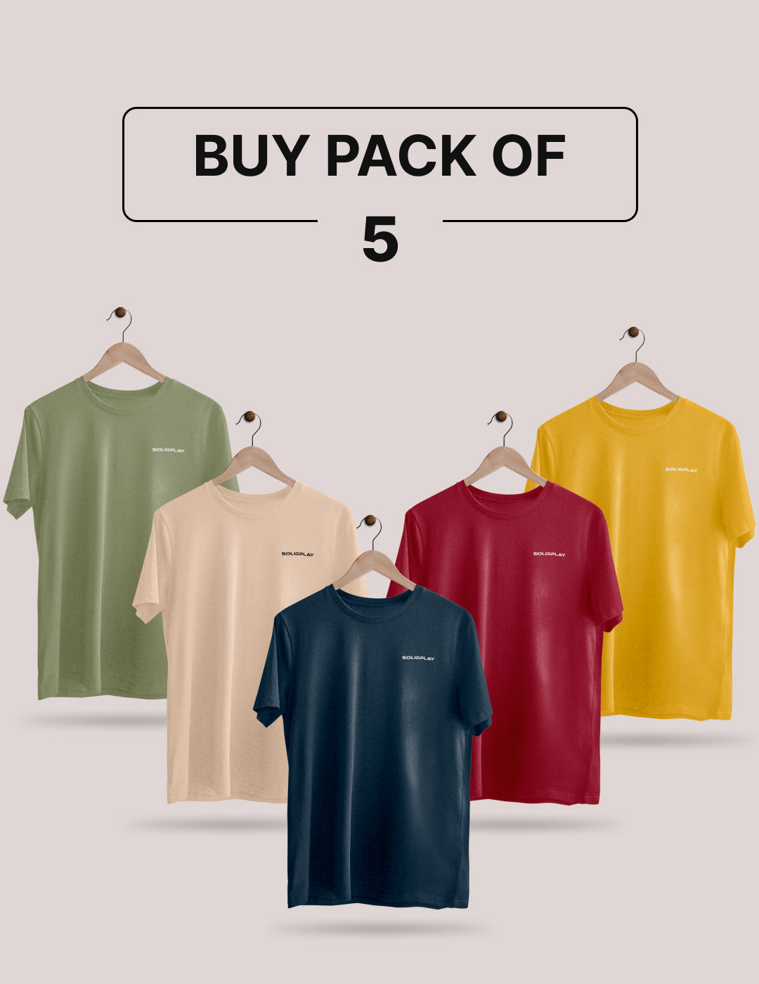 Pick any 5 Sports Dri-fit Tshirt Combo
