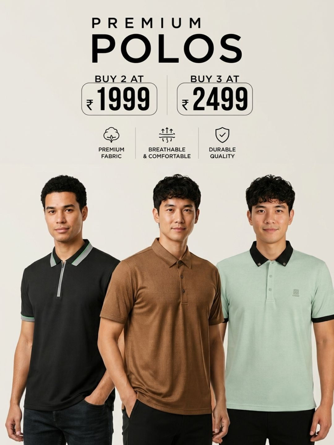 Pick Any 3 Premium Polos
