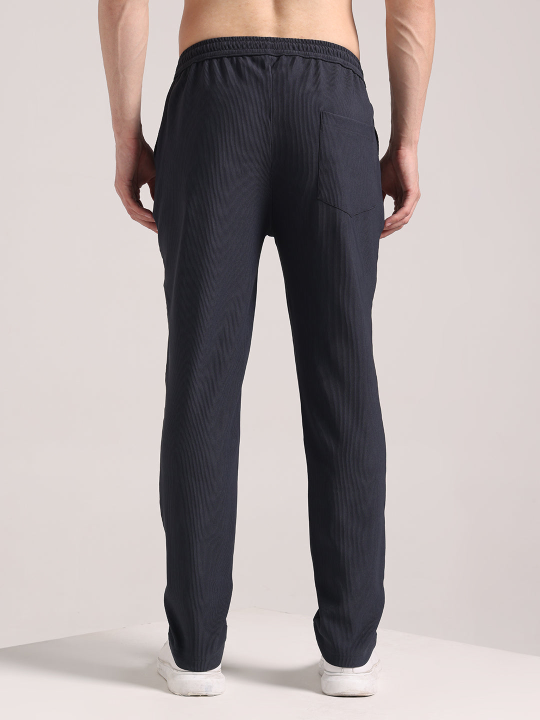 Men's Granite Grey Corduroy Track Pant