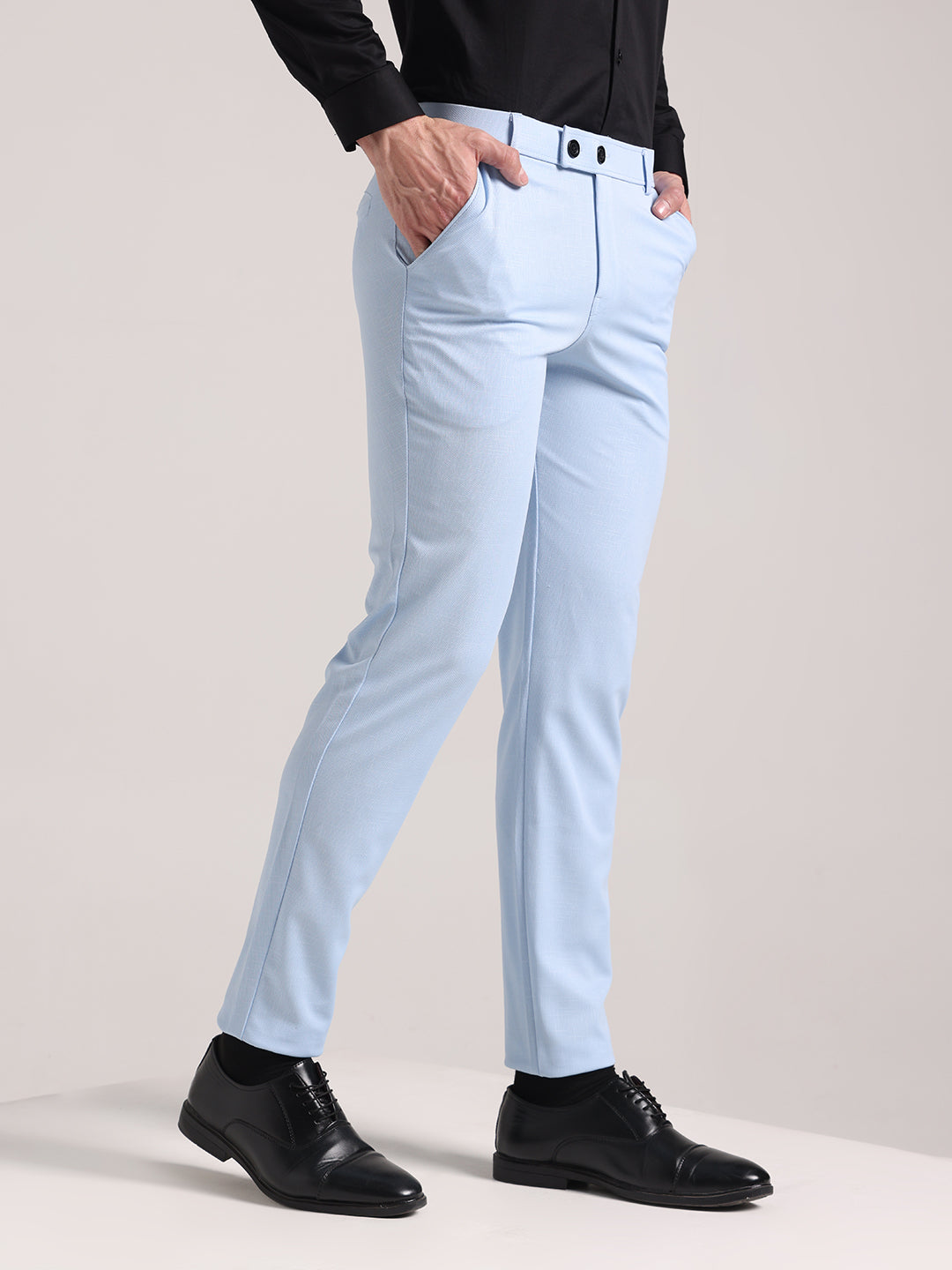 Pick Any Soft Lycra Trousers Combo Indiclub Slim-Fit Design