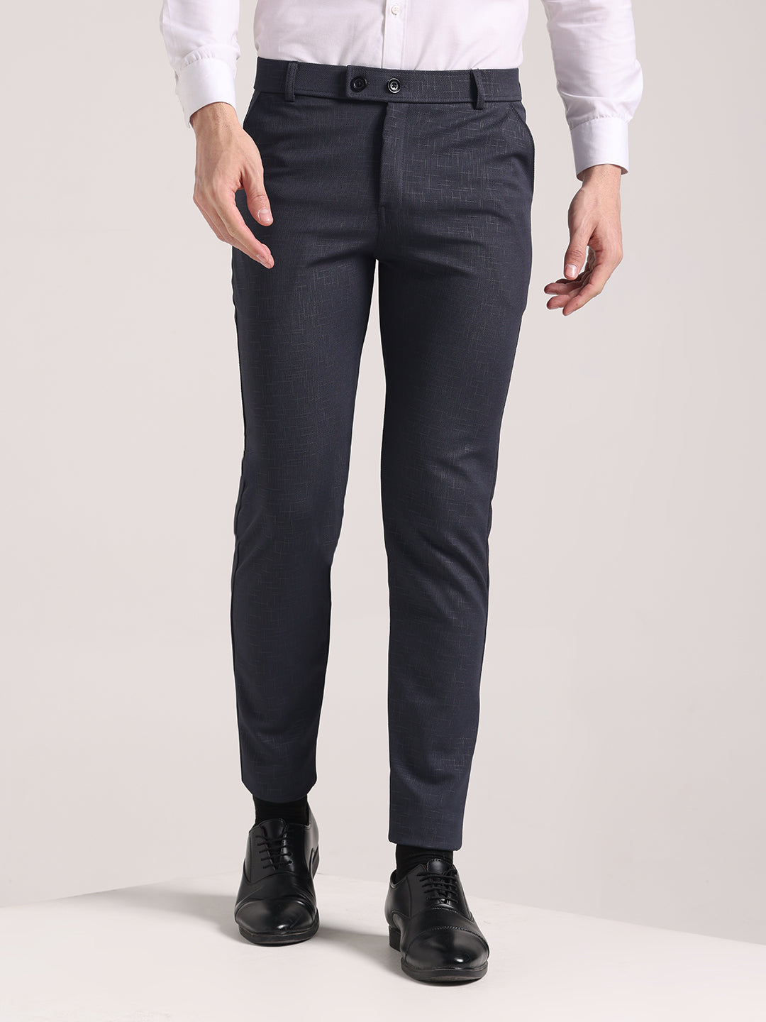 Men's Granite Grey Soft Lycra Trouser
