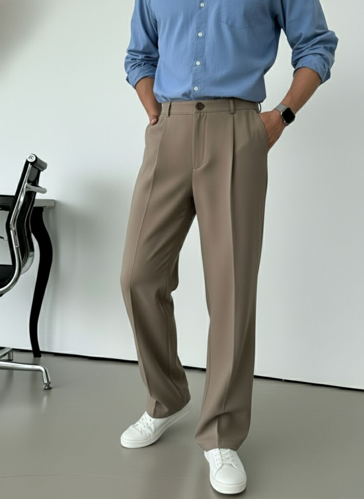 Pick Any 3 Korean Single Pleated Trousers Combo