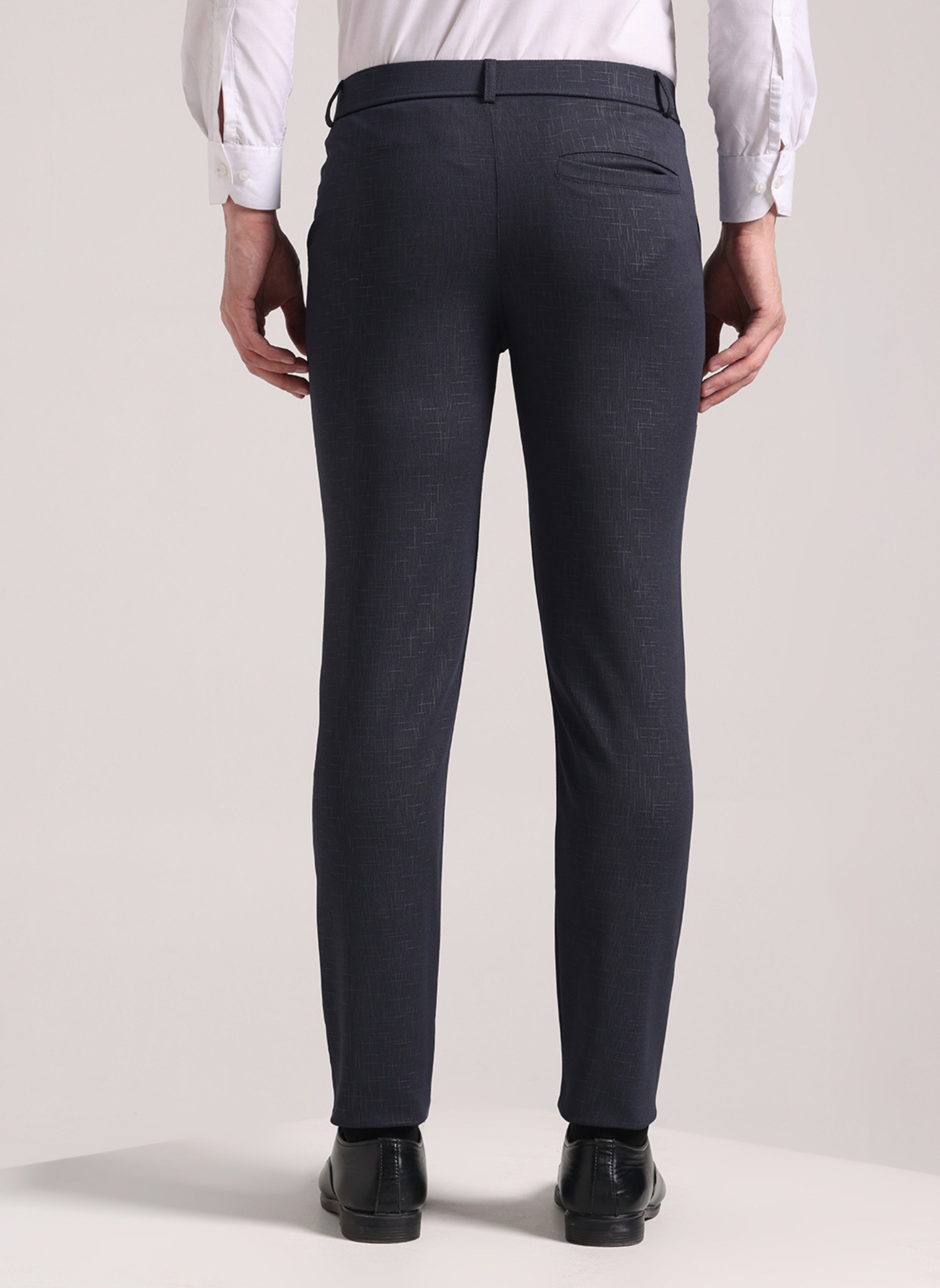 Men's Granite Grey Soft Lycra Trouser