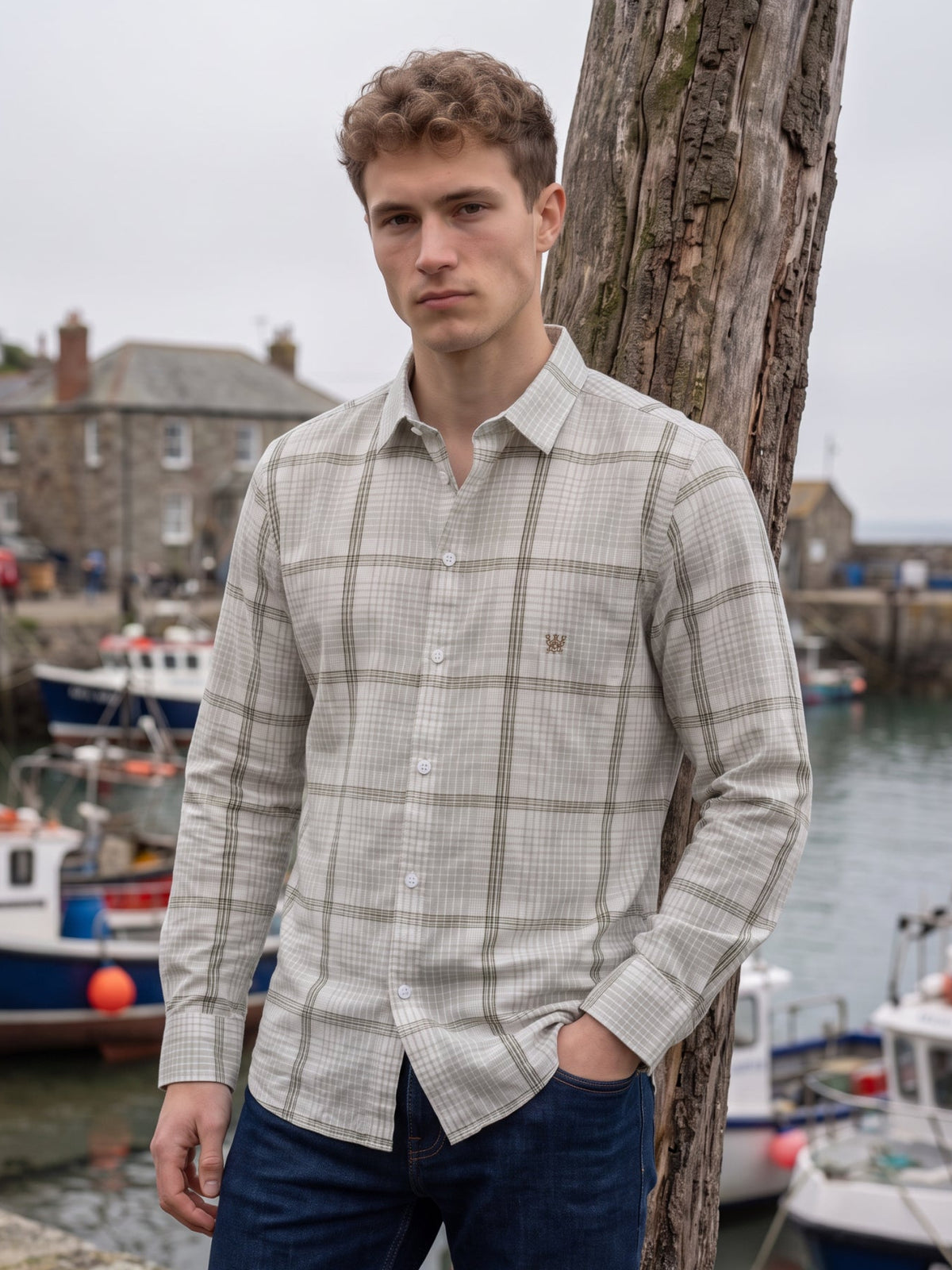 Men's Pista Checked Casual Shirt