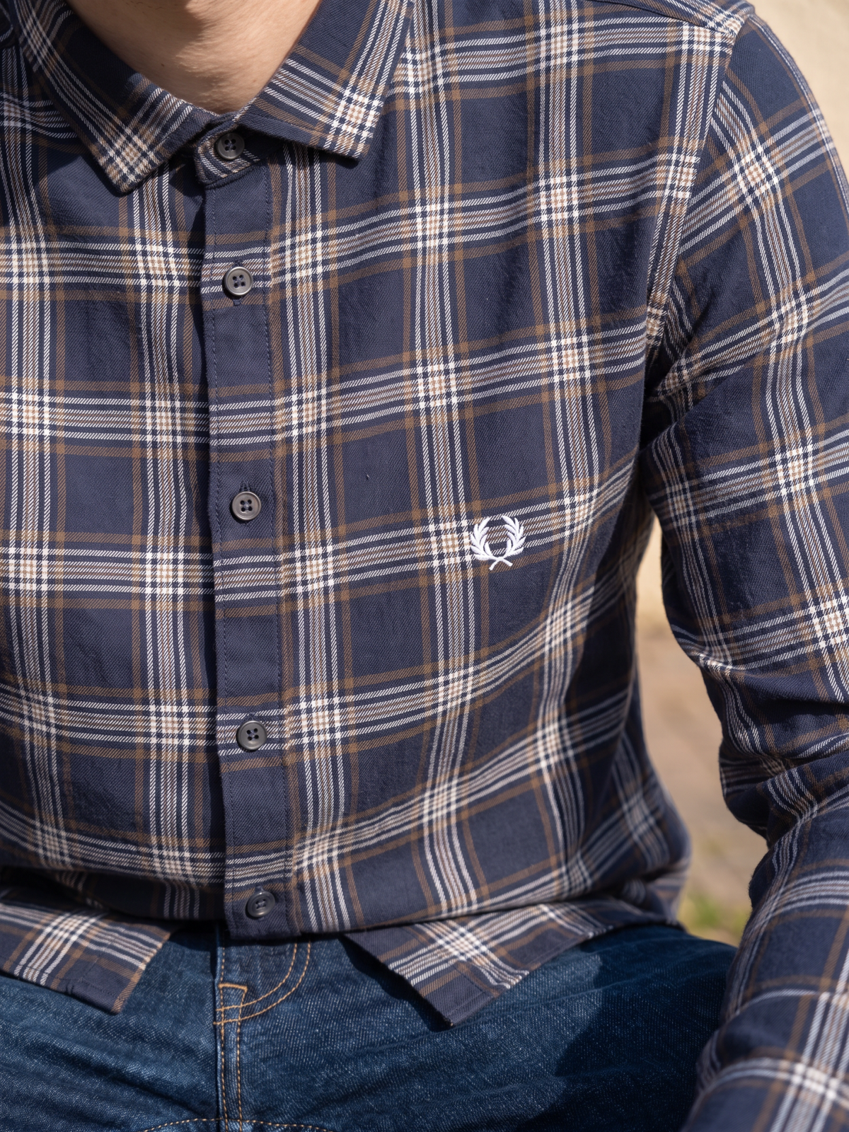 Men's Classic Plaid Long Sleeve Shirt