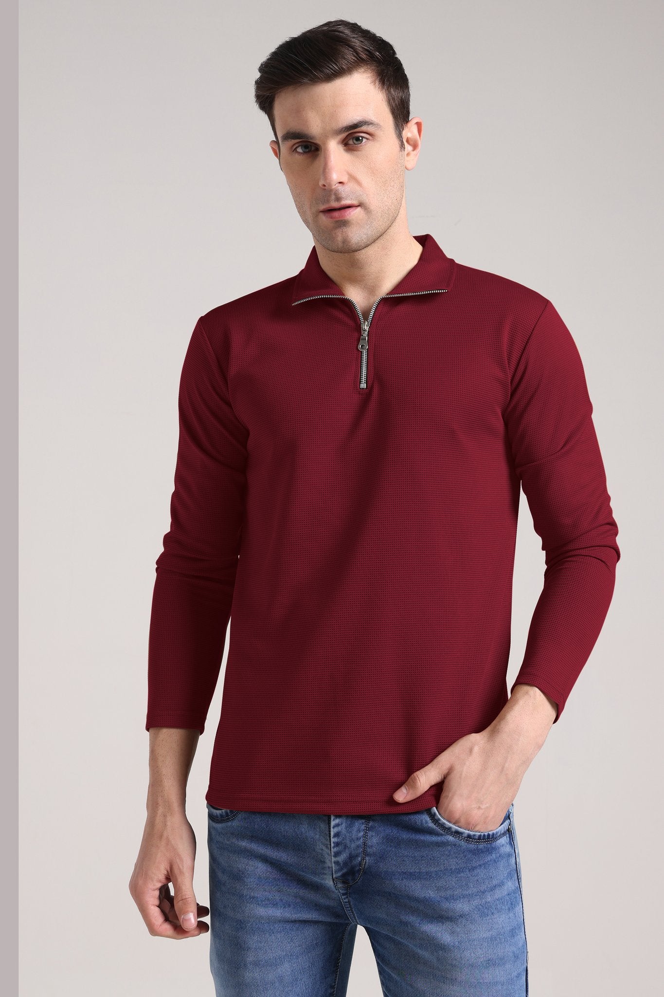 Pick any 3 Full Sleeve Zipper T-Shirt combo