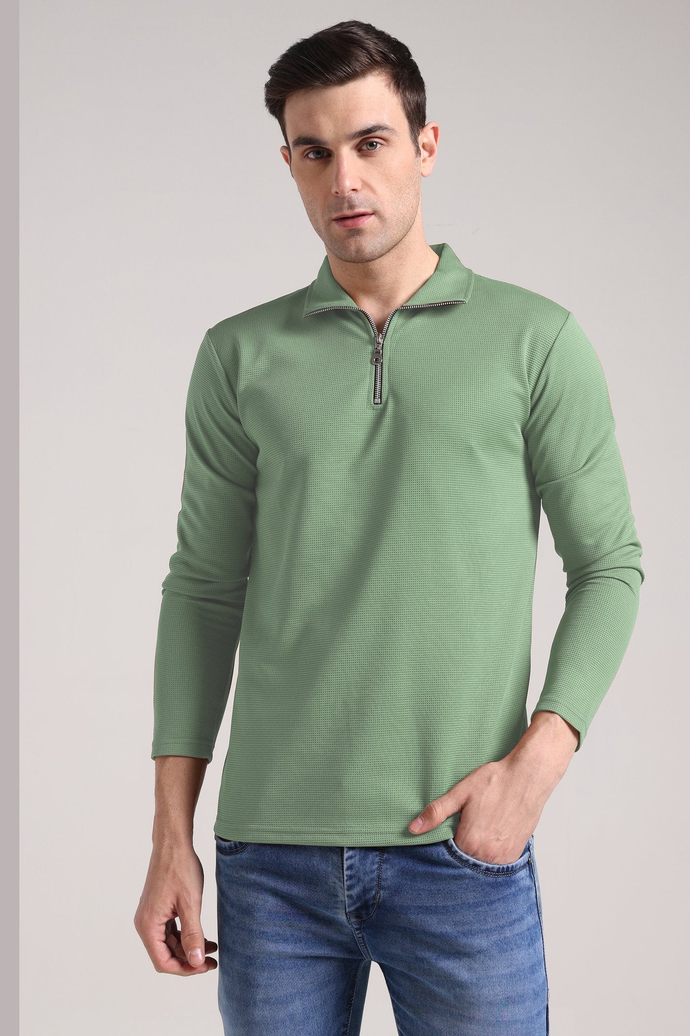 Pick any 3 Full Sleeve Zipper T-Shirt combo