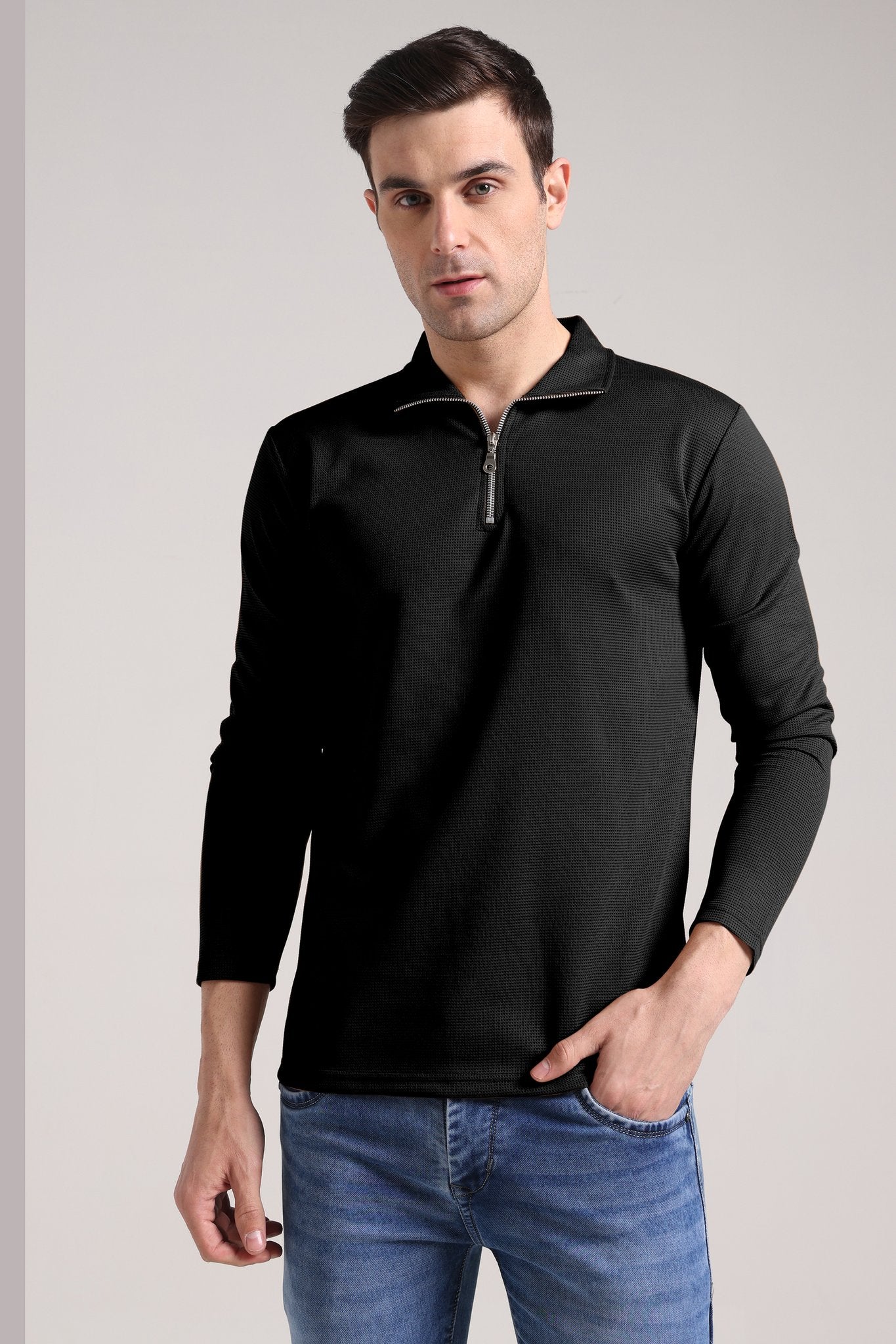 Pick any 3 Full Sleeve Zipper T-Shirt combo