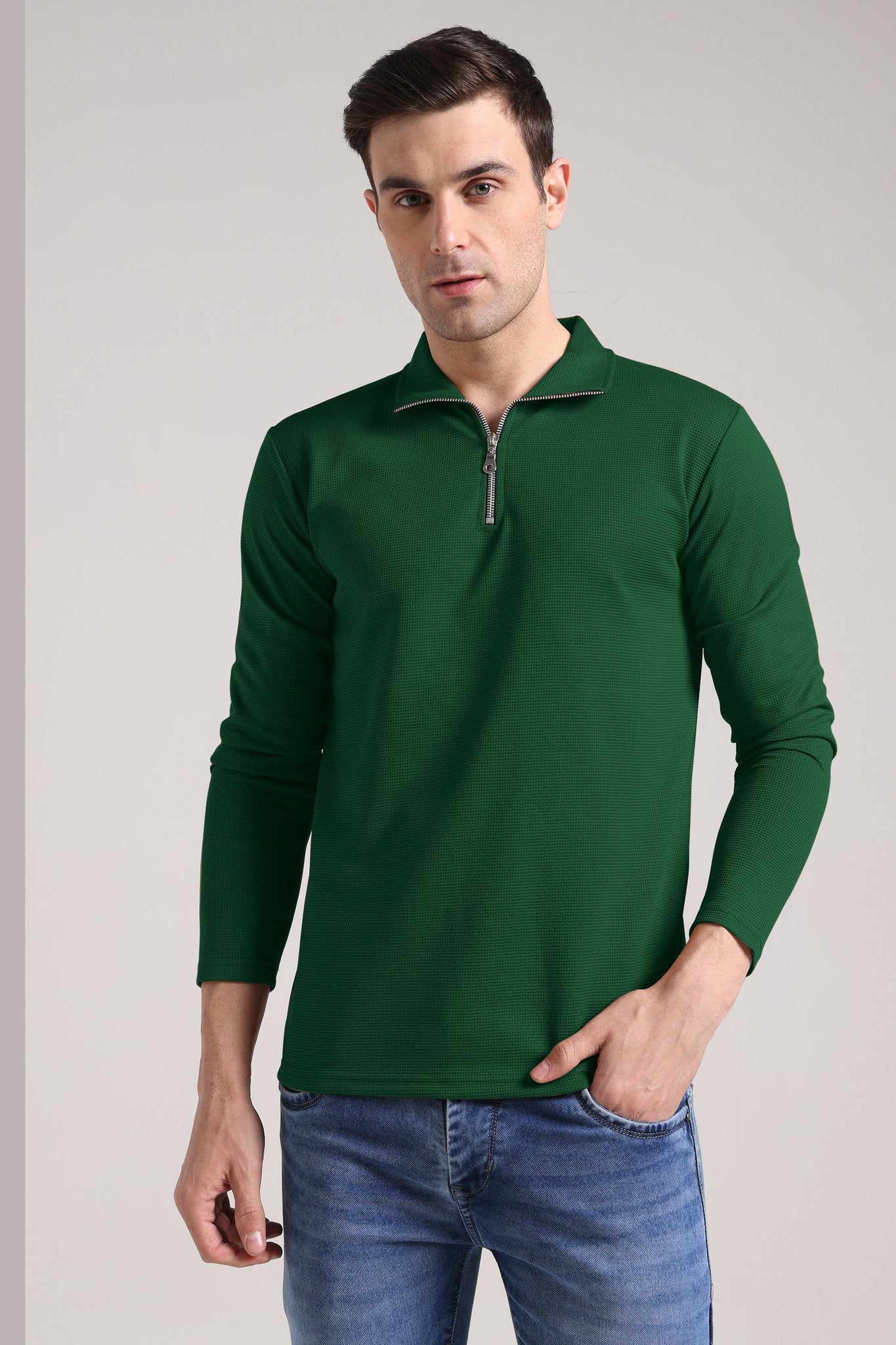 Pick any 3 Full Sleeve Zipper T-Shirt combo