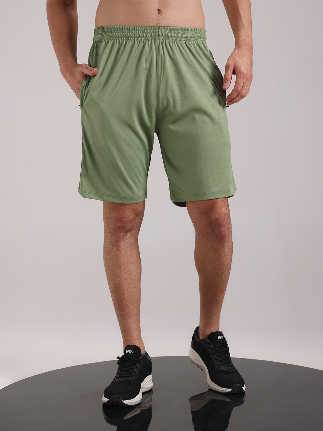 Men's Pistachio Green Dri-Fit Shorts