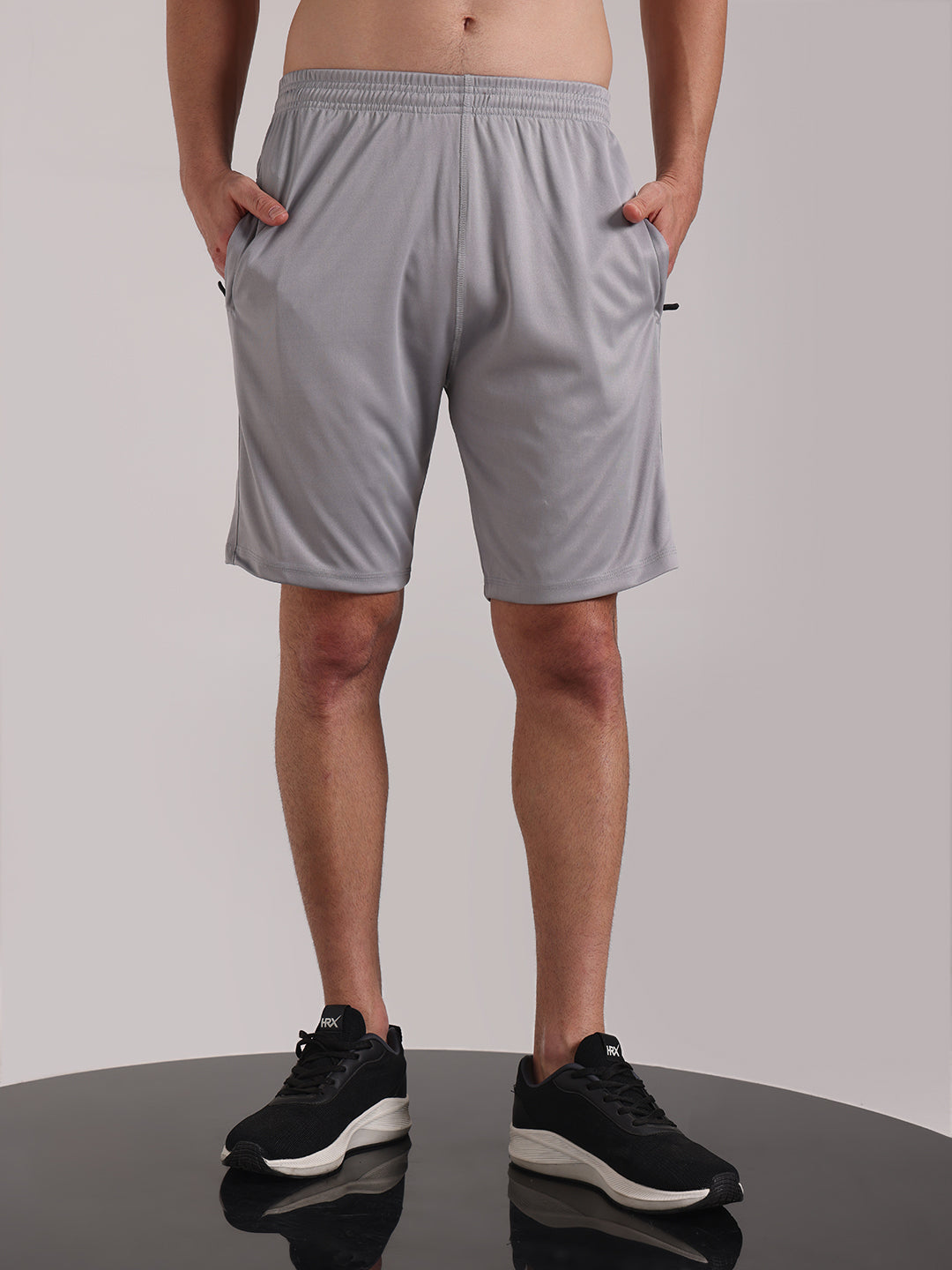 Men's Pale Silver Dri-Fit Shorts