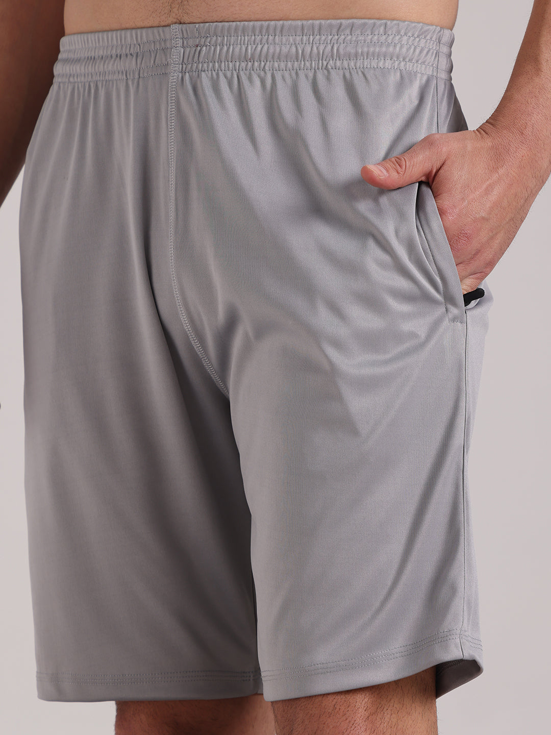 Men's Pale Silver Dri-Fit Shorts