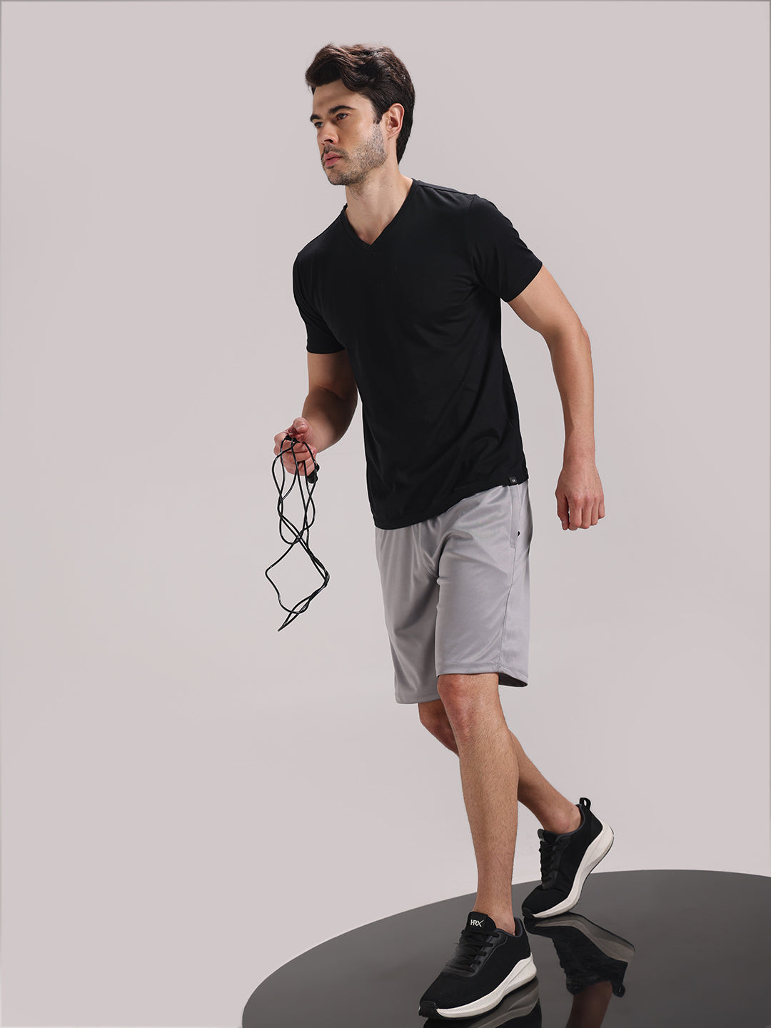 Men's Pale Silver Dri-Fit Shorts