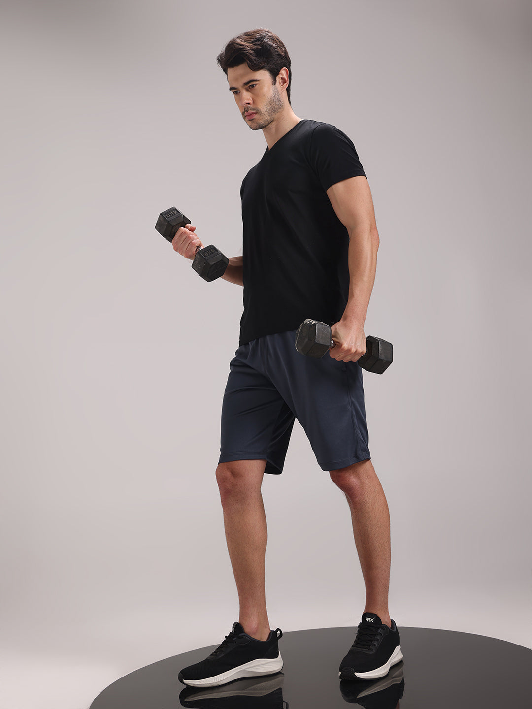 Men's Granite Grey Dri-Fit Shorts